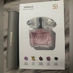 Versace Bright Crystal Travel Spray 8ml / 0.27 fL oz NEW! Perfect Purse Size!